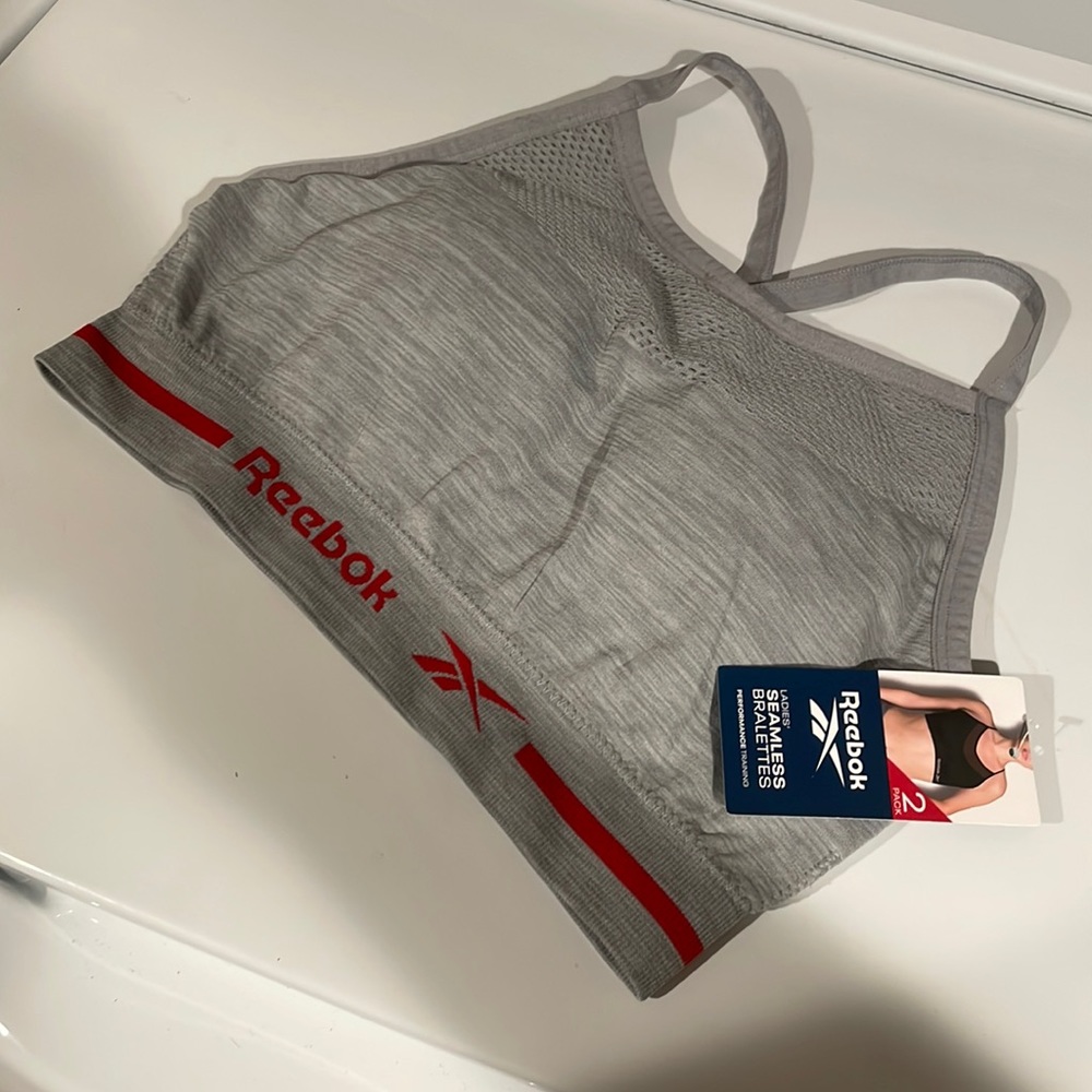 Reebok Performance Training Seamless  Bra Bralette Medium NWT